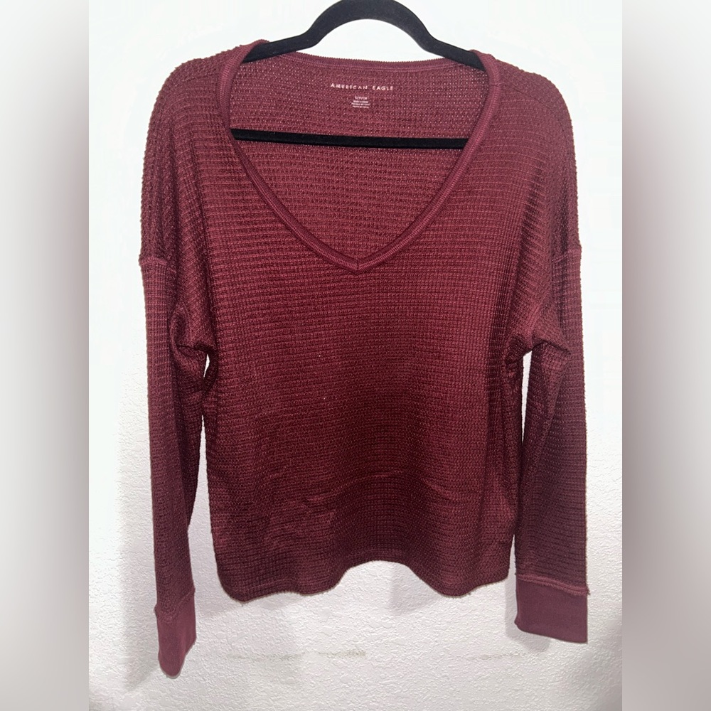 American Eagle Red Sweater SMALL